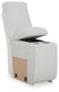 Sofá seccional reclinable de 4 piezas de gama alta con chaise longue