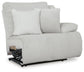Sofá seccional reclinable de 4 piezas de gama alta con chaise longue