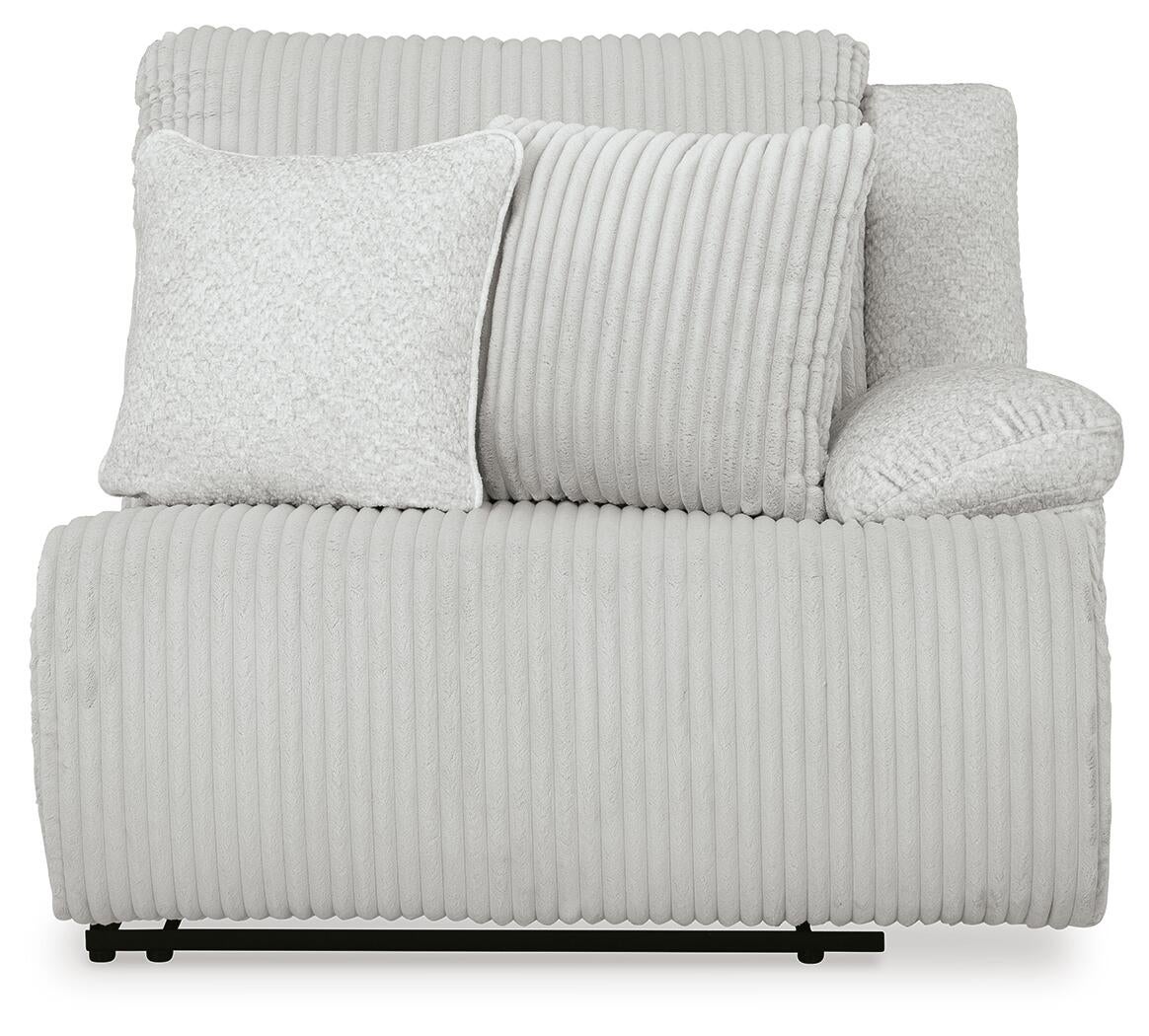 Sofá seccional reclinable de 4 piezas de gama alta con chaise longue