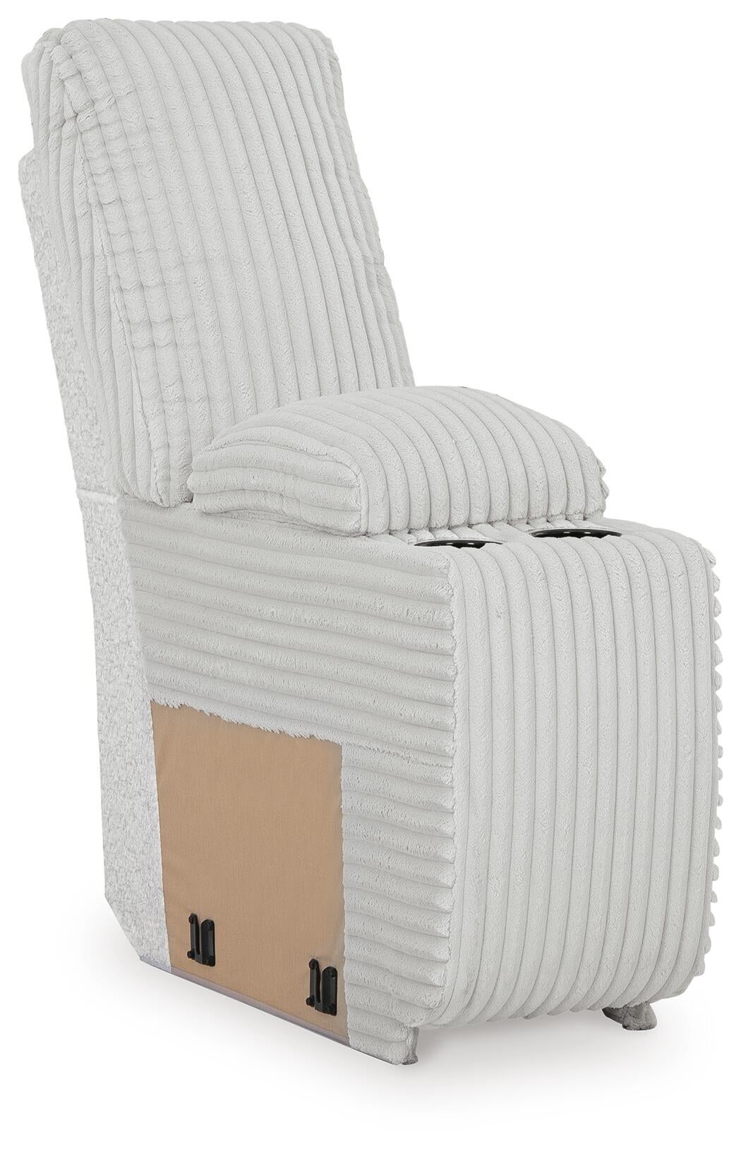 Sofá seccional reclinable de 4 piezas de gama alta con chaise longue