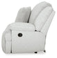 Sofá seccional reclinable de 4 piezas de gama alta con chaise longue