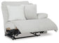 Sofá seccional reclinable de 4 piezas de gama alta con chaise longue