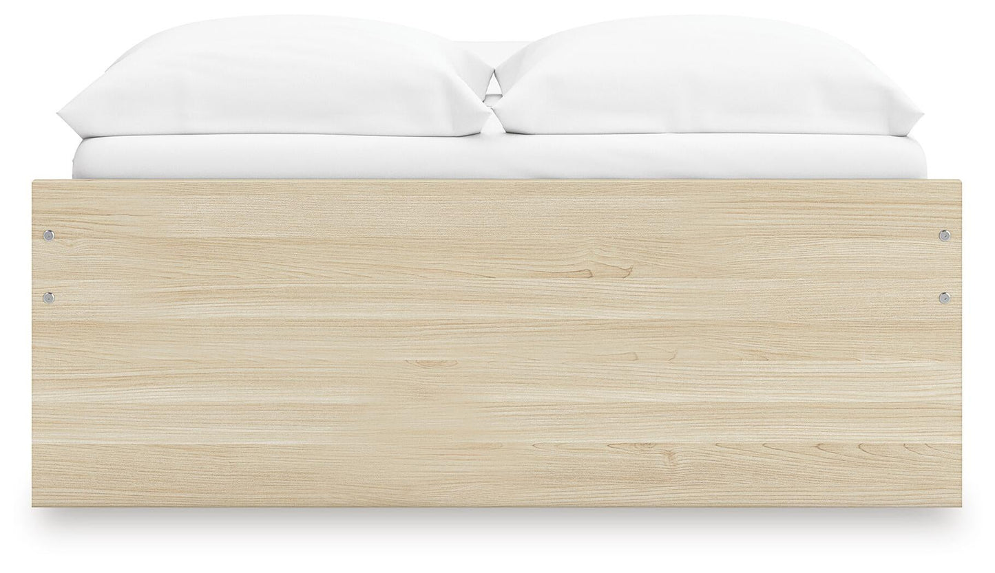 Cama Onita de plataforma completa con 2 compartimentos laterales