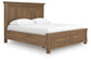 Cama con almacenamiento Feddinger California King con panel