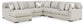 Sofá seccional Laurelgrove de 5 piezas con chaise longue