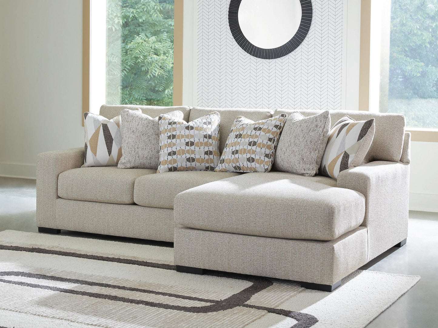 Sofá seccional de 2 piezas con chaise longue Laurelgrove