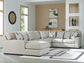 Sofá seccional Laurelgrove de 5 piezas con chaise longue