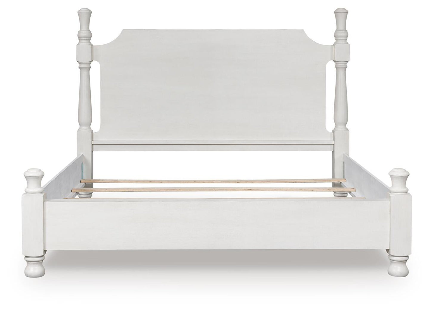 Cama con dosel tamaño queen Rowlenstown