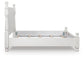 Cama con dosel tamaño queen Rowlenstown