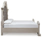 Cama con panel tapizado Bruchandi California King