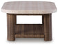 Mesa de cóctel rectangular Dolan Creek