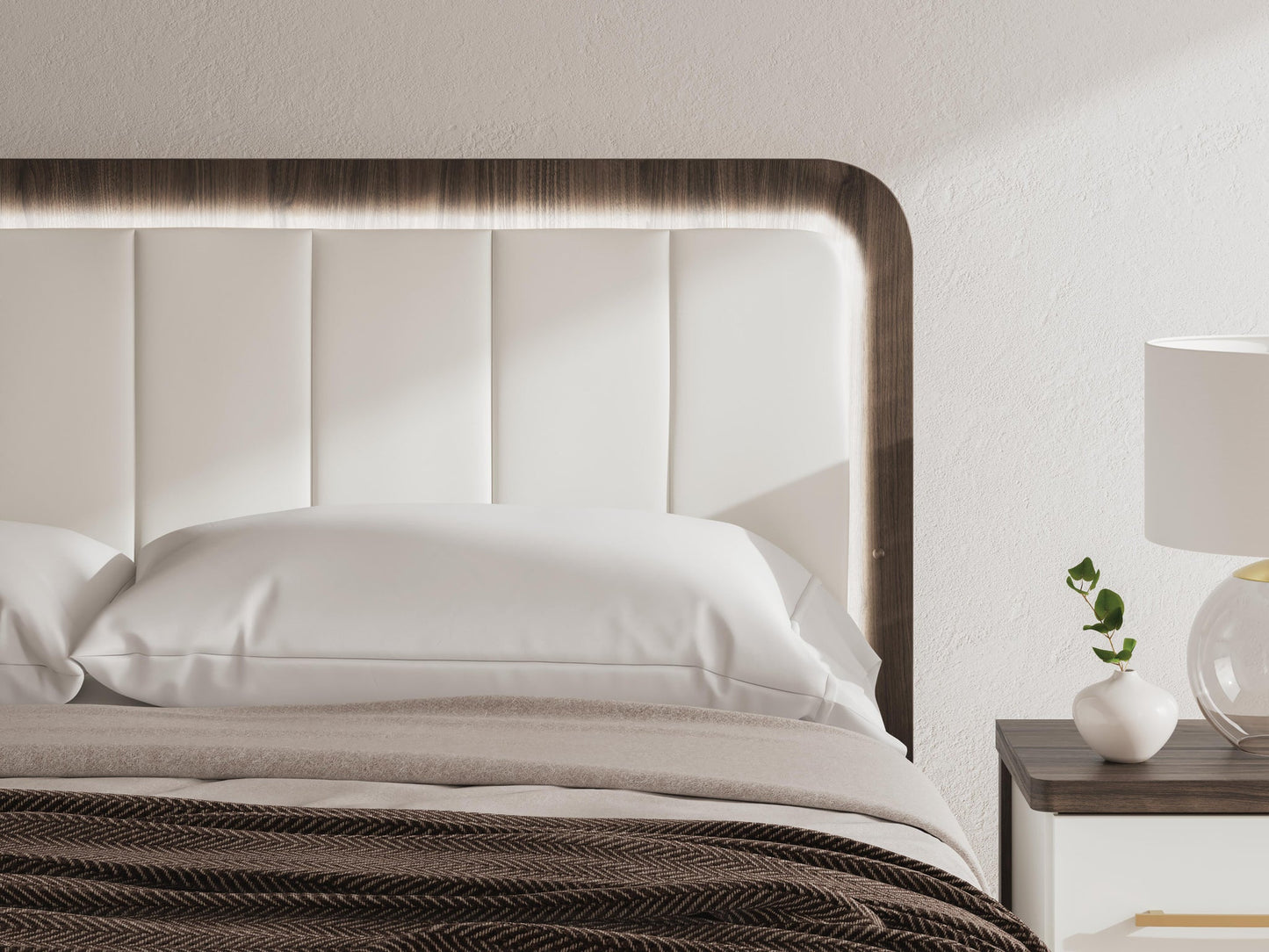 Cama tapizada Kendanport King
