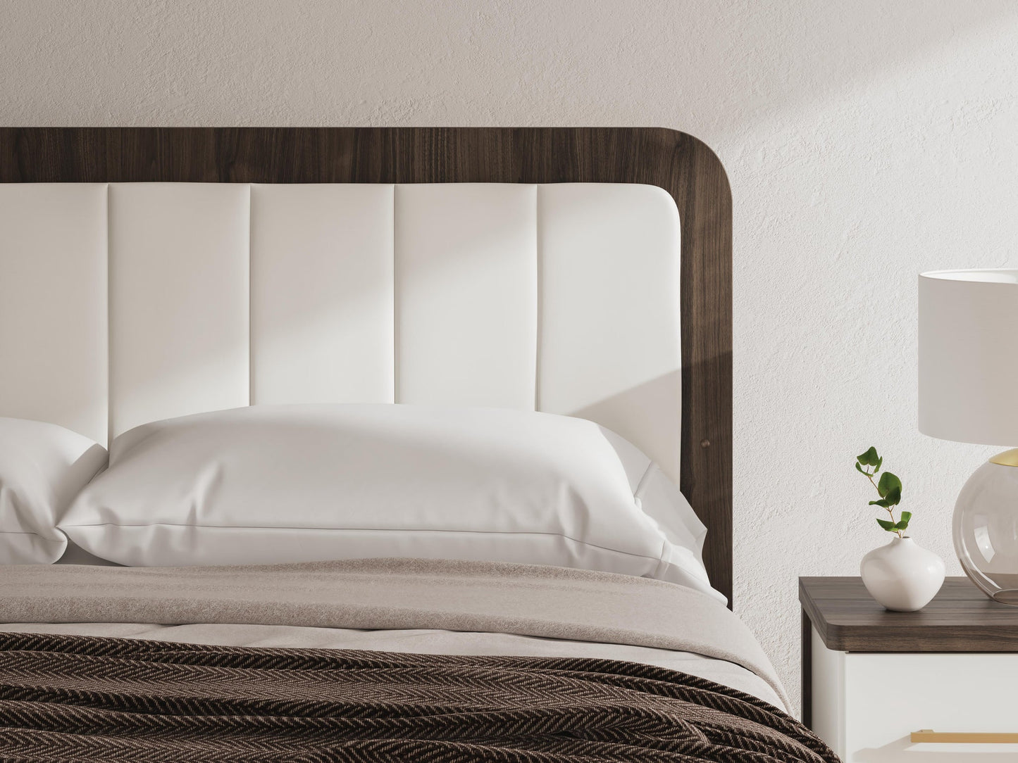 Cama tapizada Kendanport King