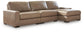 Sofá seccional de 3 piezas Veronella con chaise longue