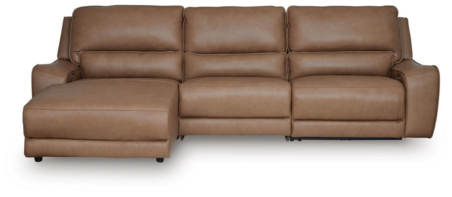 Sofá chaise longue reclinable de 3 piezas DeepWakes