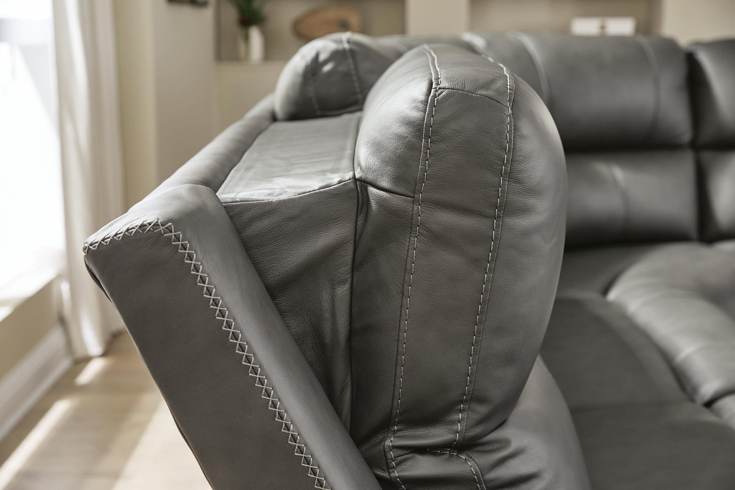 Sofá seccional reclinable eléctrico de 5 piezas Bleckley