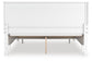 Cama con almacenamiento Fortman California King con panel