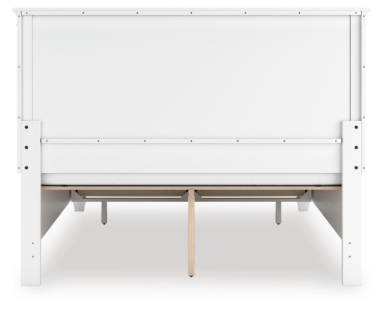 Cama con almacenamiento Fortman Queen con panel y cama