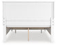 Cama con almacenamiento Fortman Queen con panel y cama