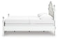 Cama Kozlani Full con panel tapizado