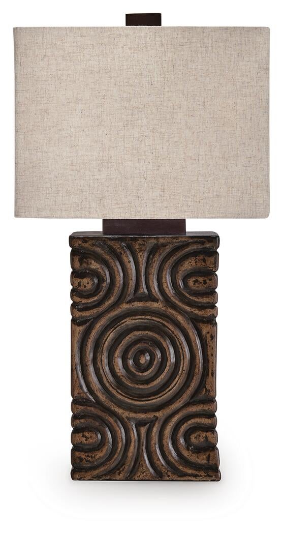 Lámpara de mesa de papel Heathbury (1/CN)