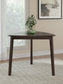 Mesa de comedor triangular Mallenette