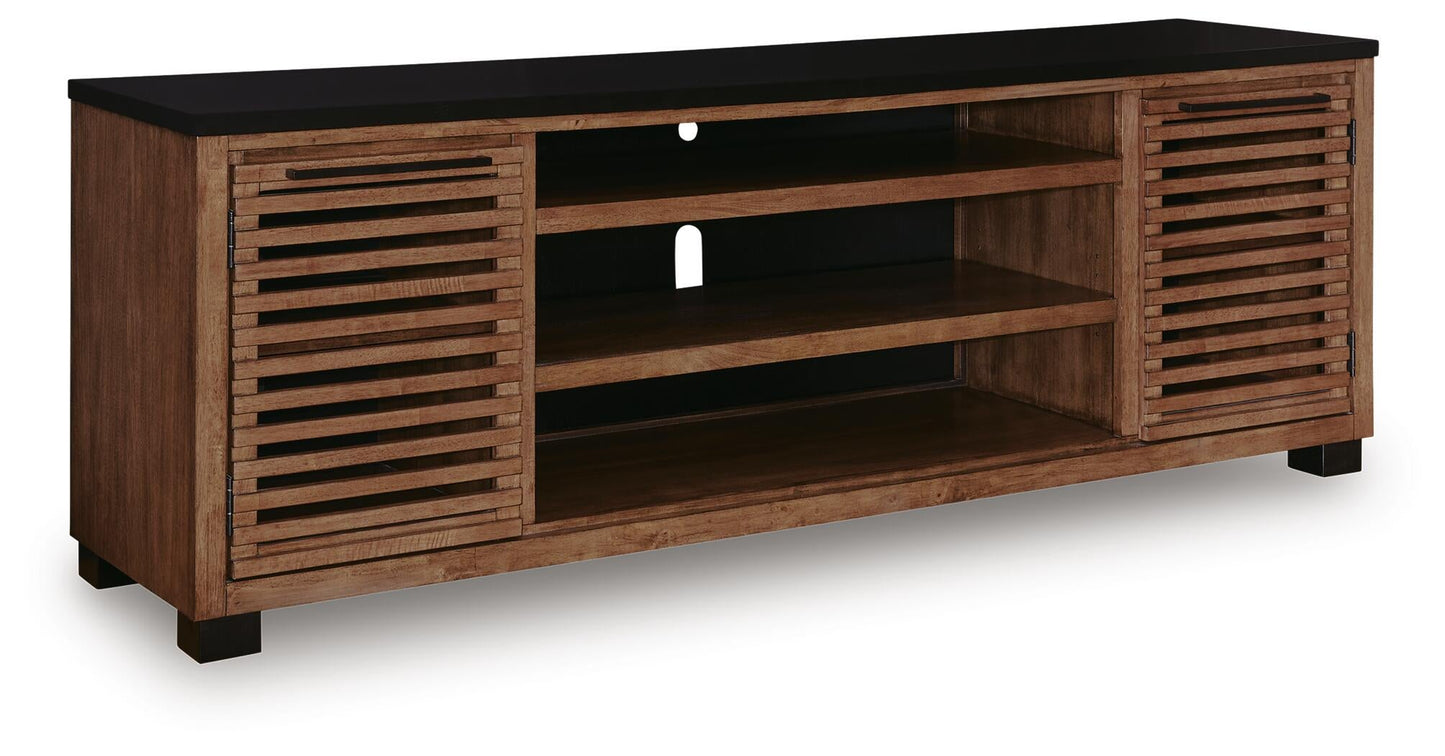 Soporte de TV Kallari XL con opción de chimenea