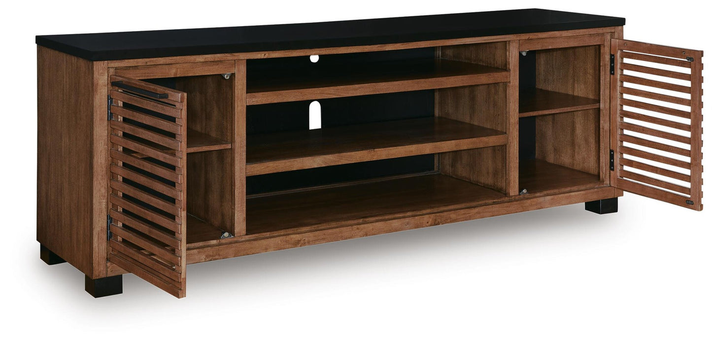 Soporte de TV Kallari XL con opción de chimenea