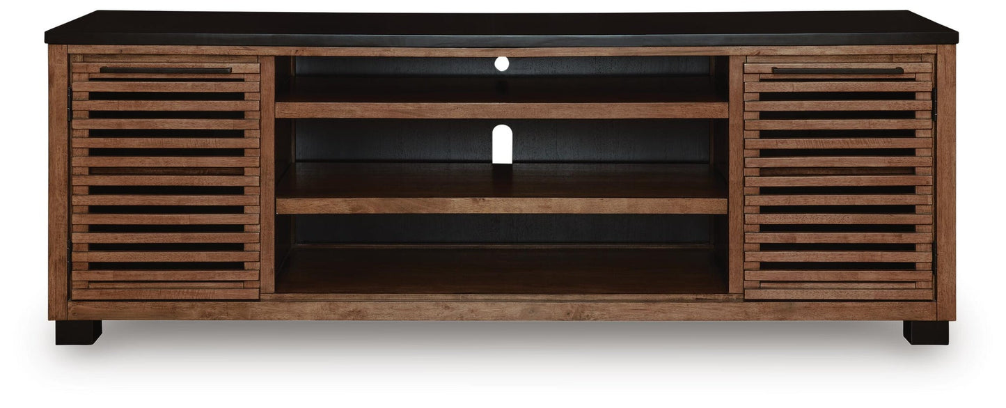 Soporte de TV Kallari XL con opción de chimenea