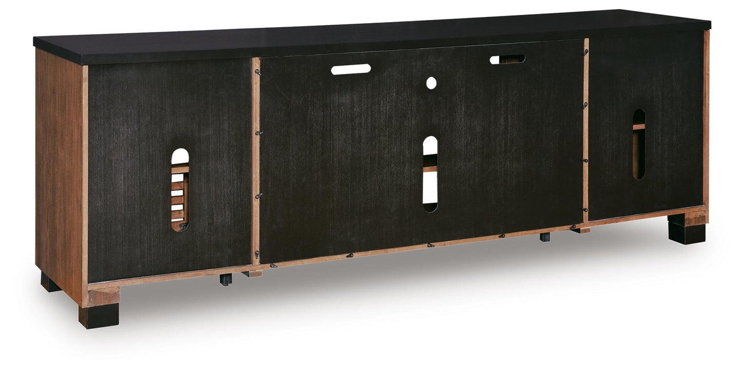 Soporte de TV Kallari XL con opción de chimenea