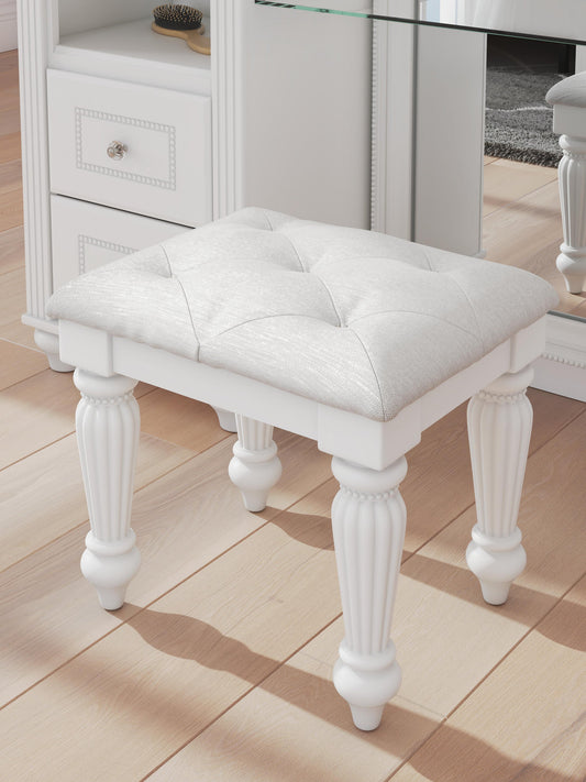 Taburete tapizado Kozlani Vanity