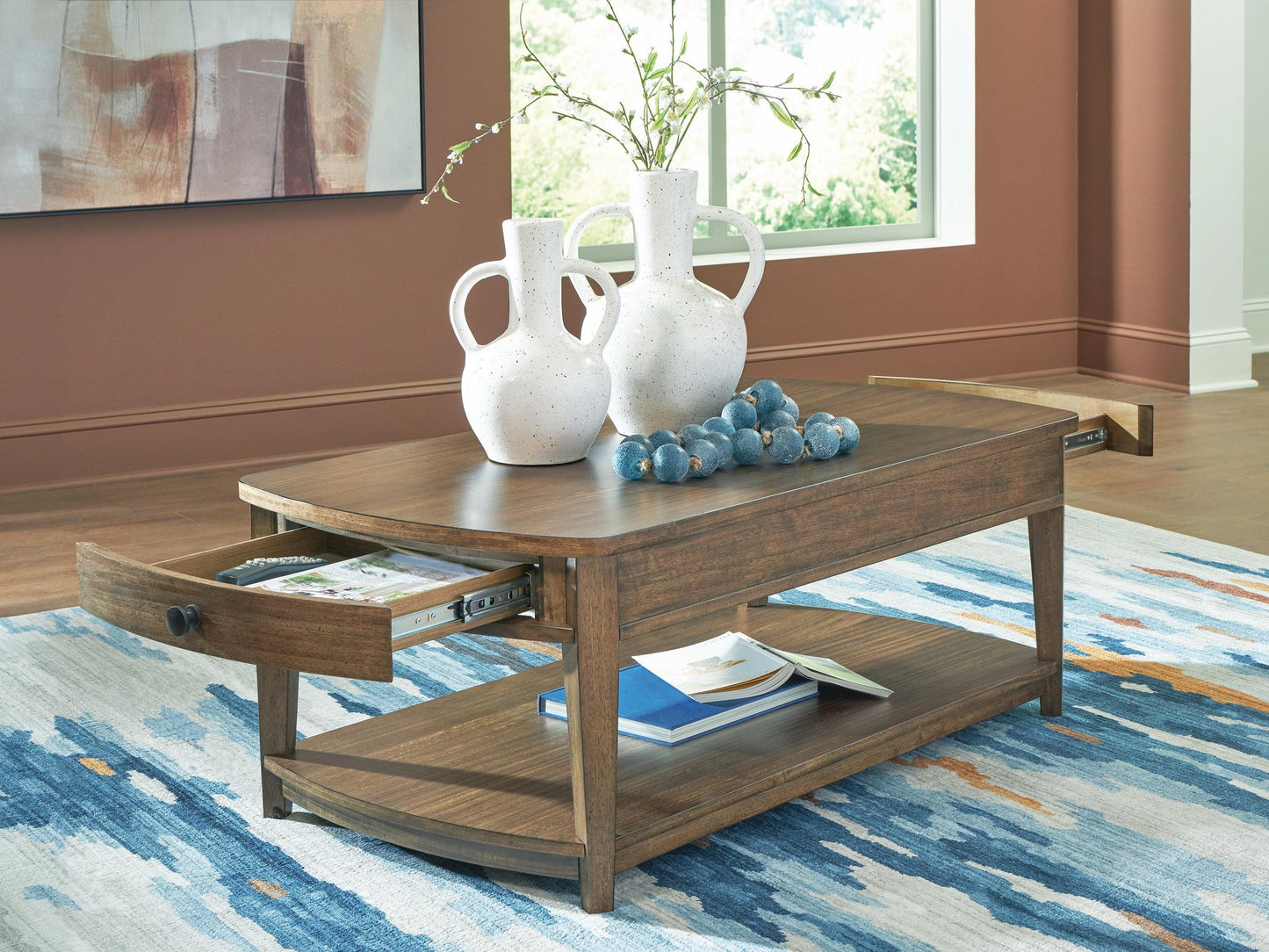 Mesa de cóctel rectangular Burkbyer