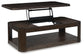 Mesa de cóctel elevable Carlibrie