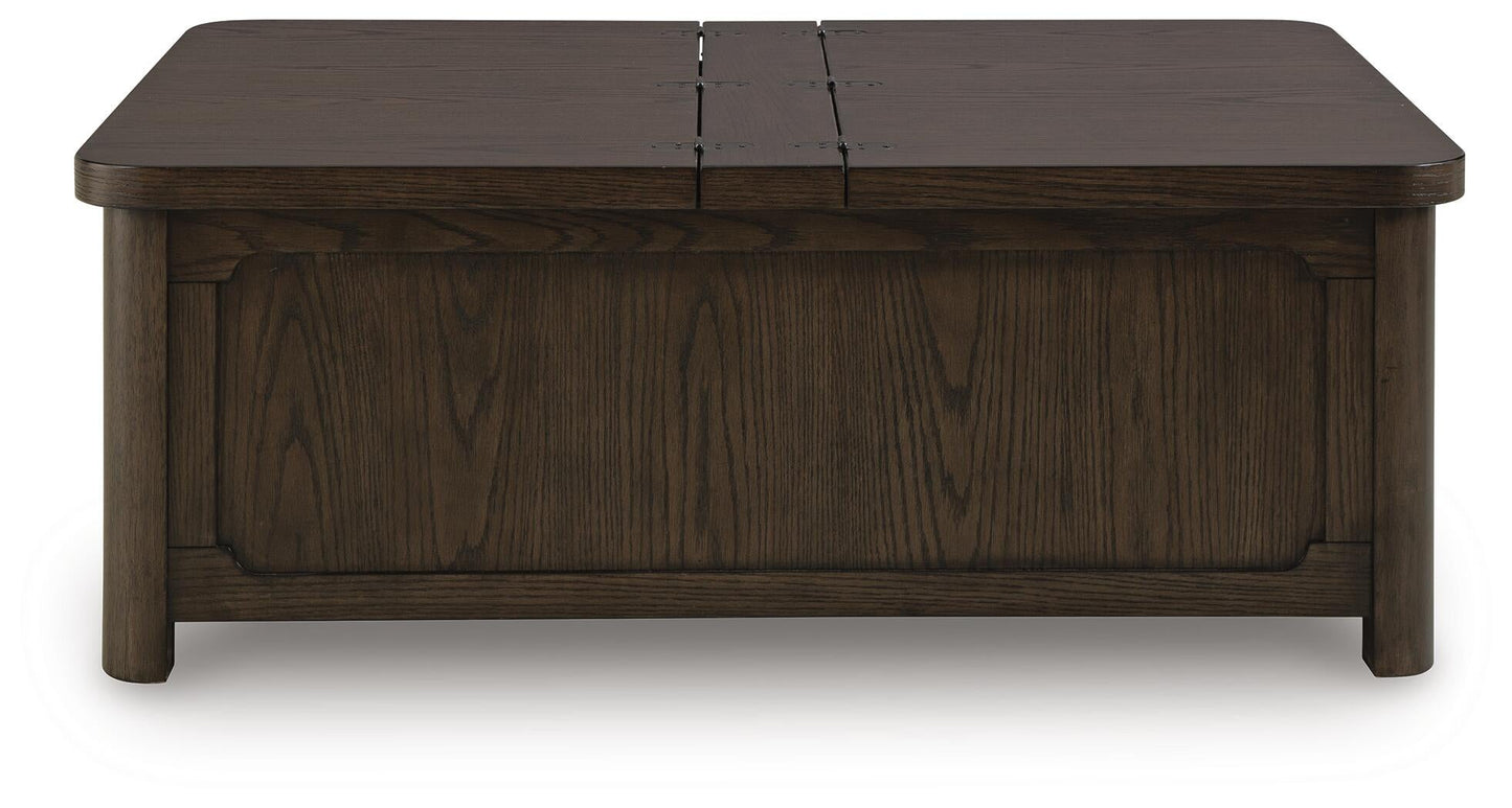 Mesa de cóctel Breckington con almacenamiento