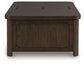Mesa de cóctel Breckington con almacenamiento