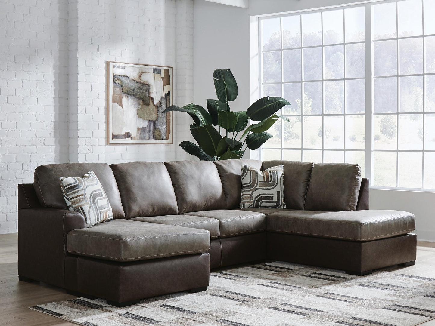 Sofá cama seccional de 2 piezas Castille Way con chaise longue