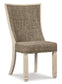 Mesa de comedor Bolanburg y 6 sillas