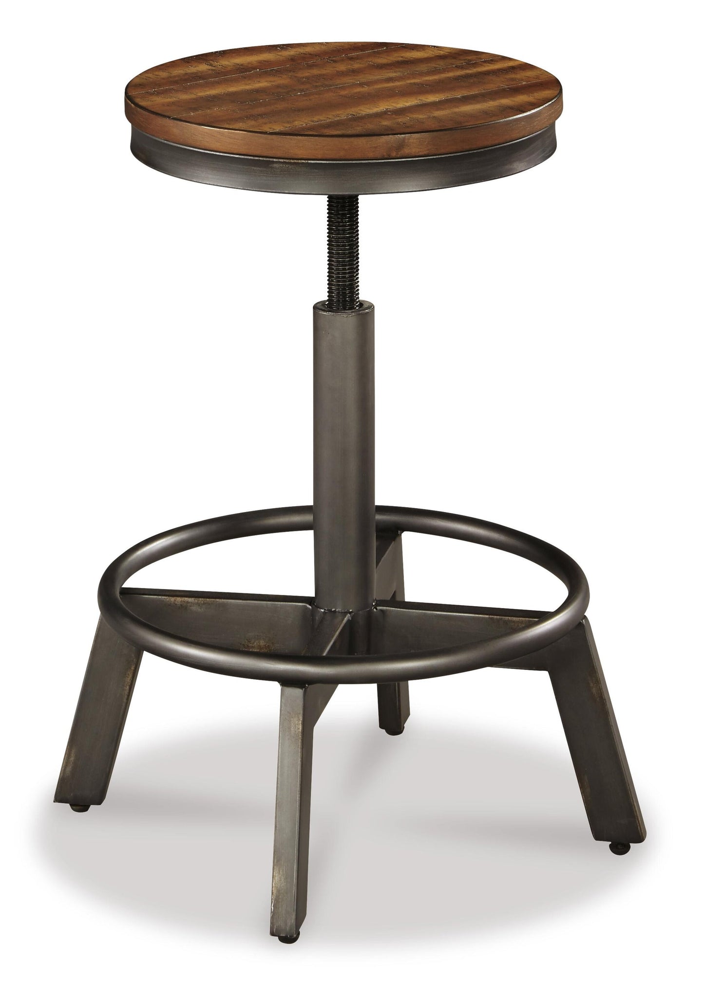 Mesa de comedor Torjin de altura de mostrador y 4 taburetes de bar