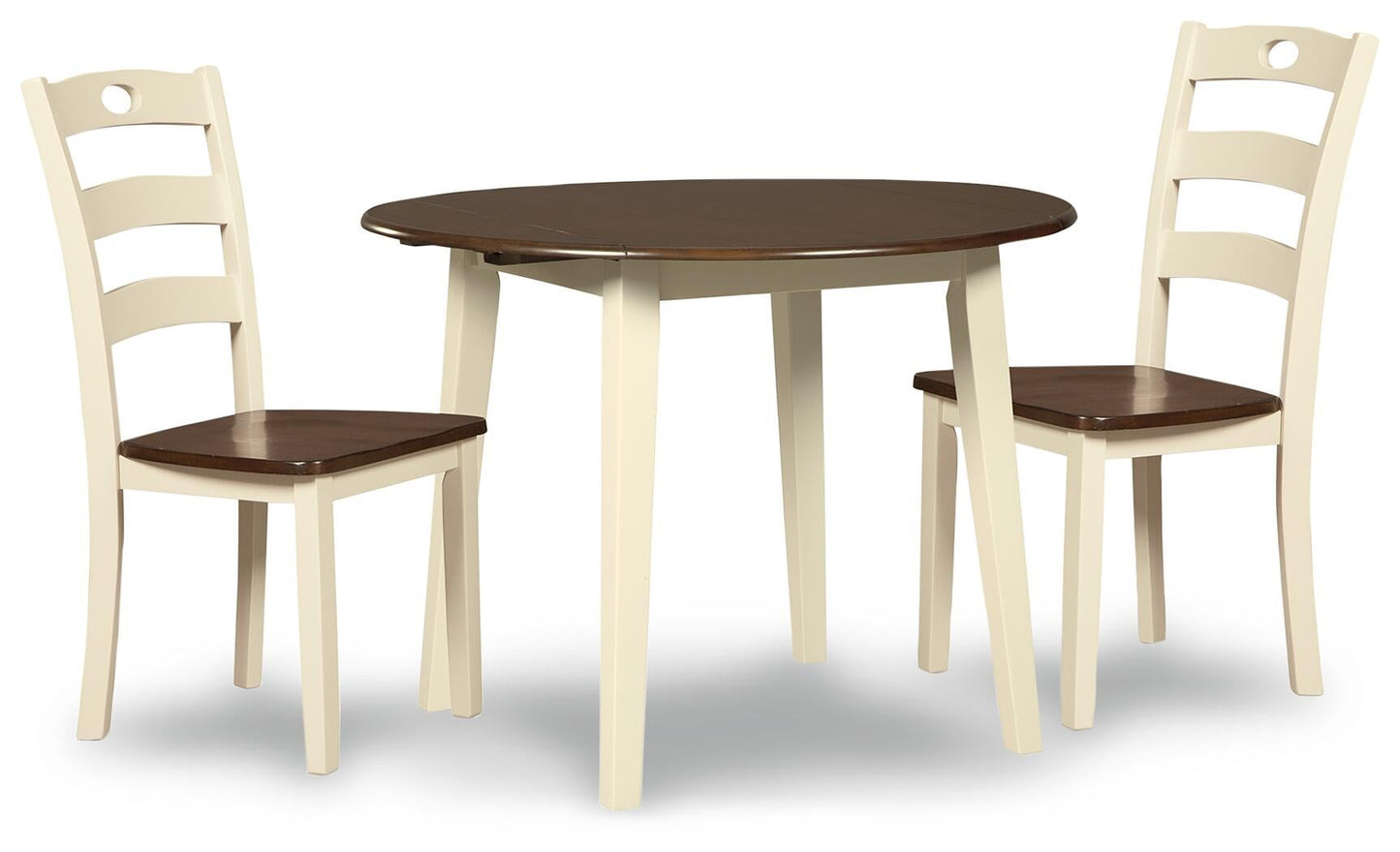 Mesa de comedor Woodanville y 2 sillas