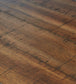 Mesa de comedor Torjin de altura de mostrador y 4 taburetes de bar