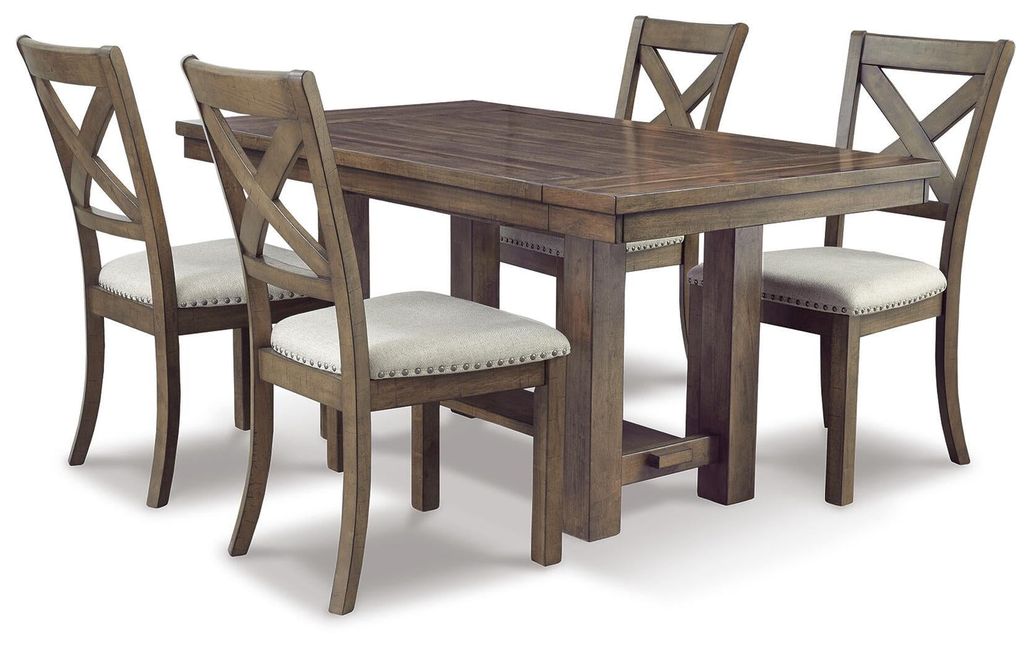 Mesa de comedor Moriville y 4 sillas