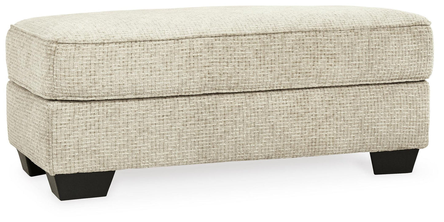Sofá, sofá de dos plazas, sillón y otomana Monaghan