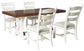 Mesa de comedor Valebeck y 4 sillas