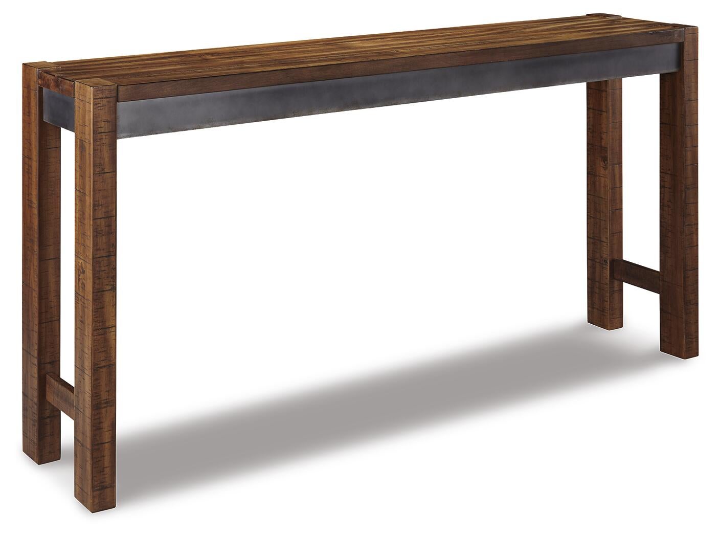 Mesa de comedor Torjin de altura de mostrador y 2 taburetes de bar