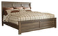Cama Juararo King con cabecero y tocador con espejo