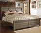 Cama Juararo King con cabecero y tocador con espejo