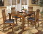 Mesa de comedor Ralene y 4 sillas