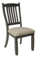 Mesa de comedor Tyler Creek y 6 sillas