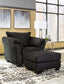Sillón y otomana Darcy