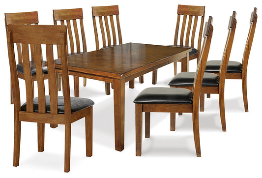 Mesa de comedor Ralene y 8 sillas